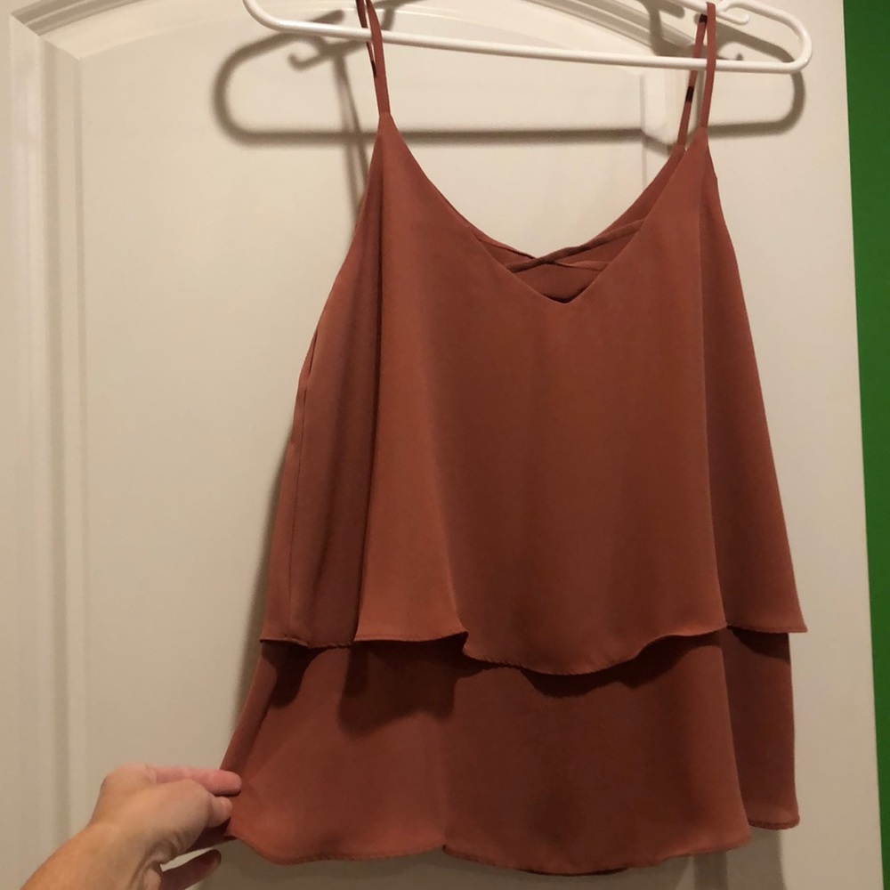 Mauve Tank top